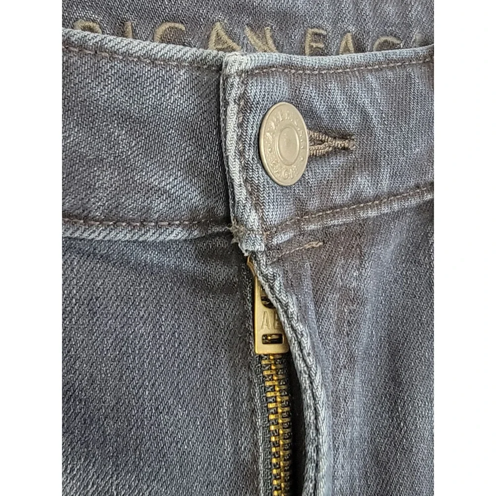 American Eagle Skinny Jeans Mens 33x30 Blue Black NWT AirFlex+ 0119-7486-042